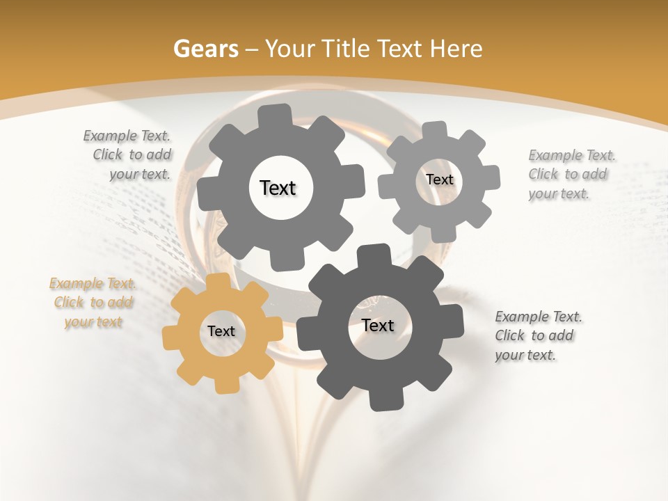 Happy Antique Flute PowerPoint Template