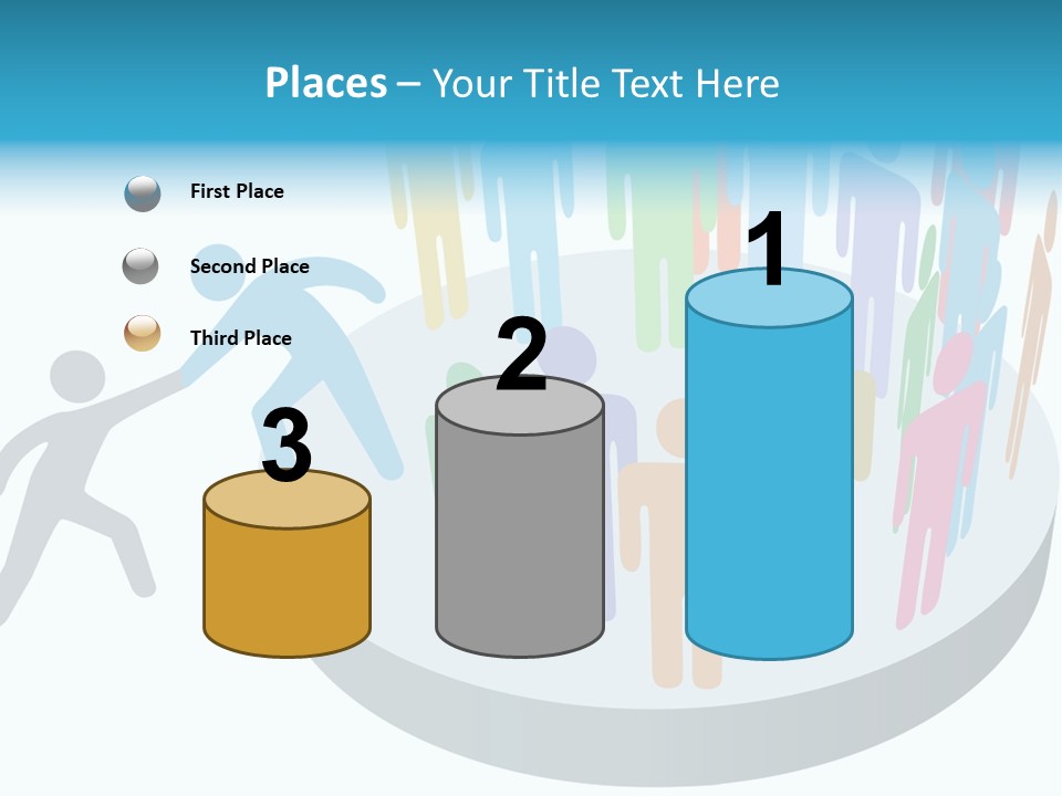 Group Together People PowerPoint Template