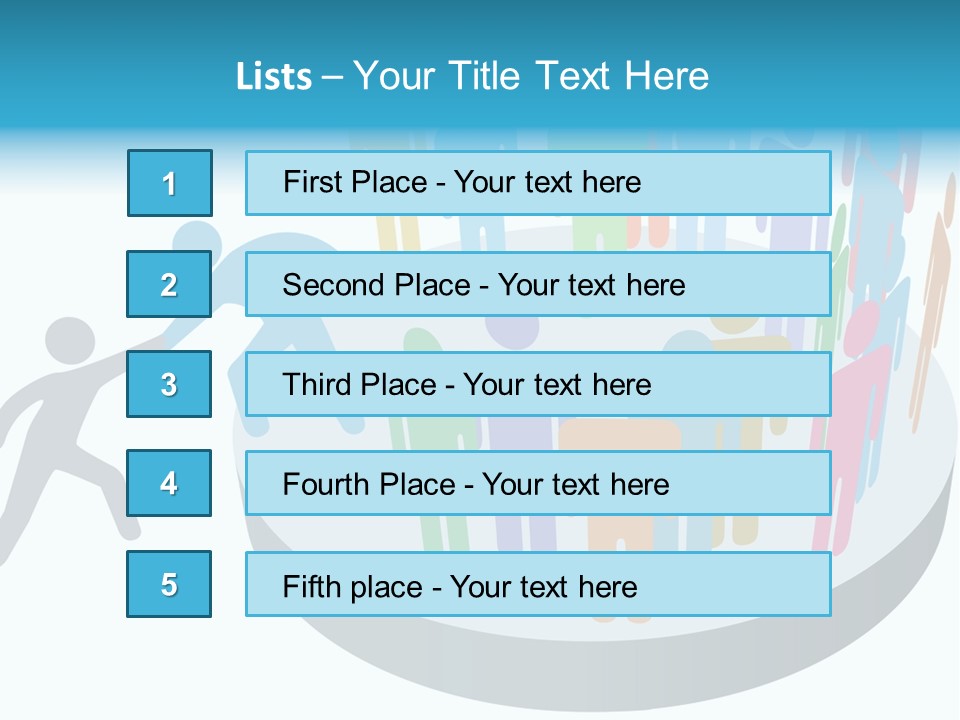 Group Together People PowerPoint Template