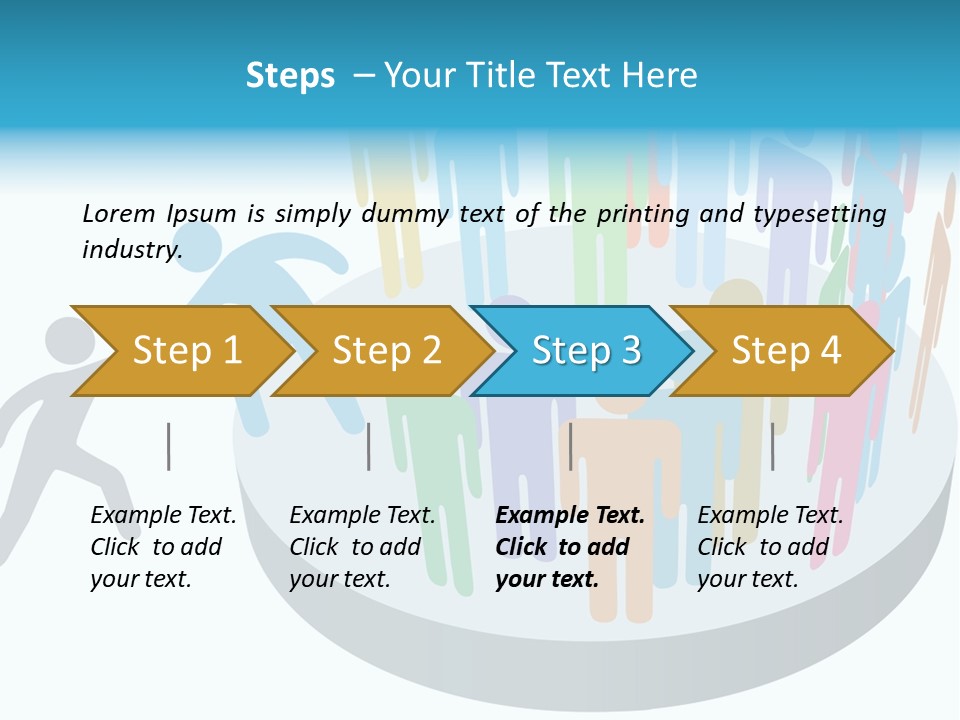 Group Together People PowerPoint Template