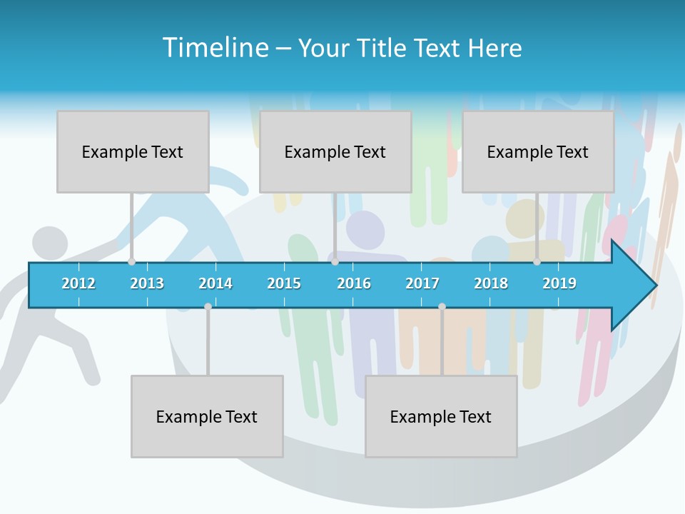Group Together People PowerPoint Template