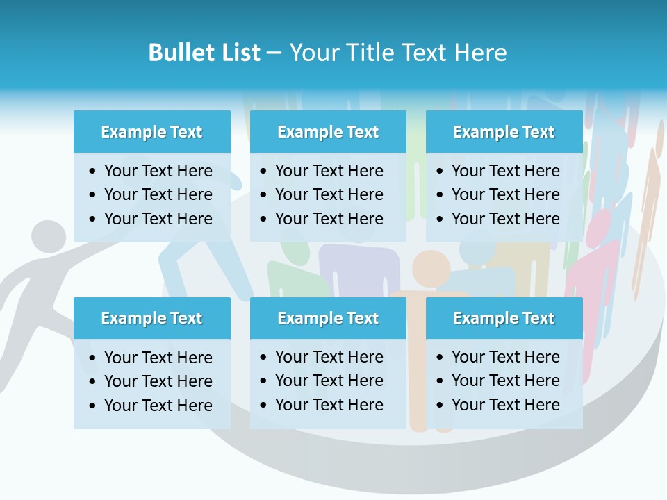 Group Together People PowerPoint Template