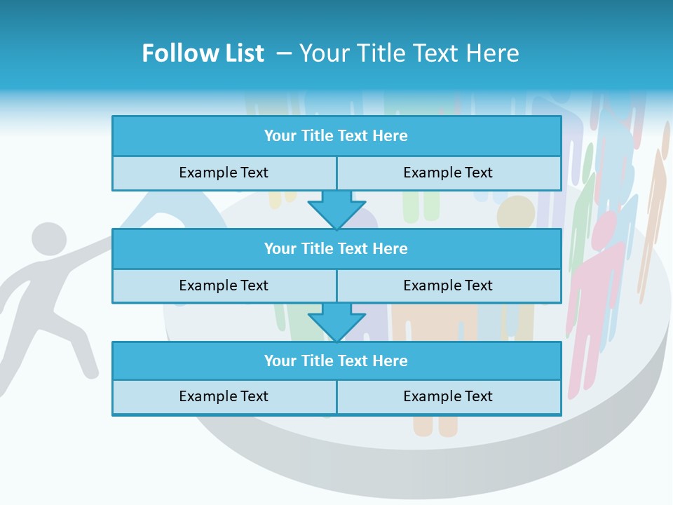 Group Together People PowerPoint Template