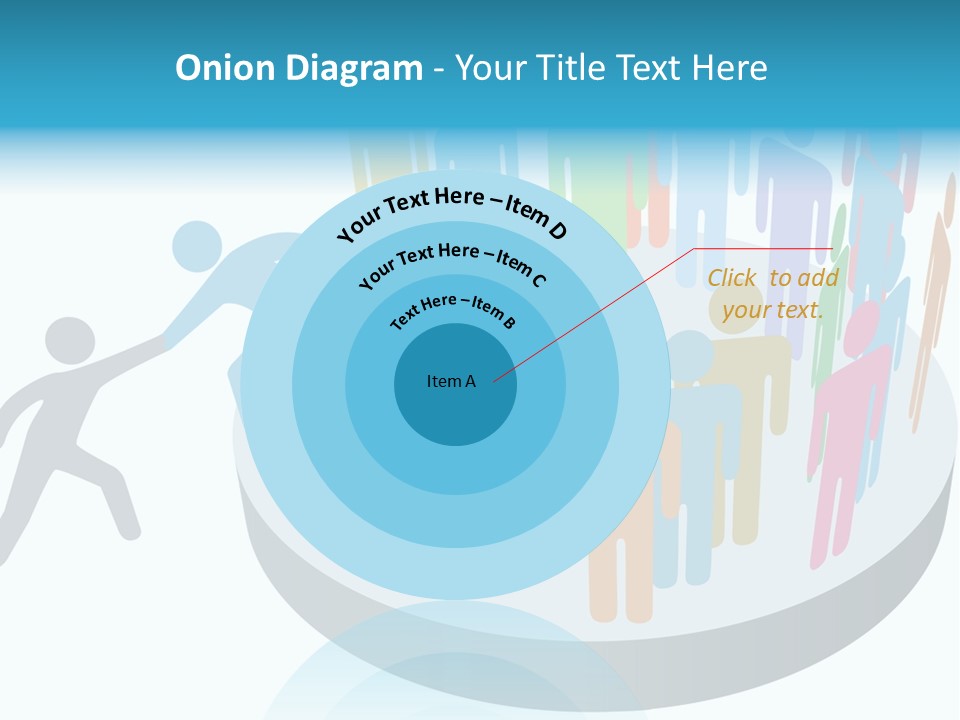 Group Together People PowerPoint Template