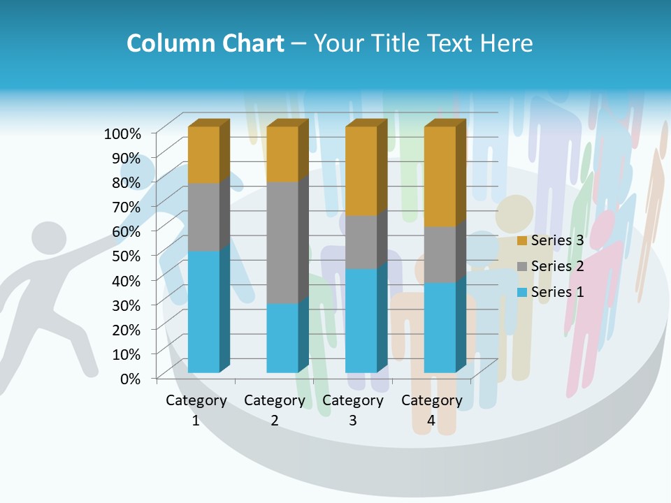 Group Together People PowerPoint Template