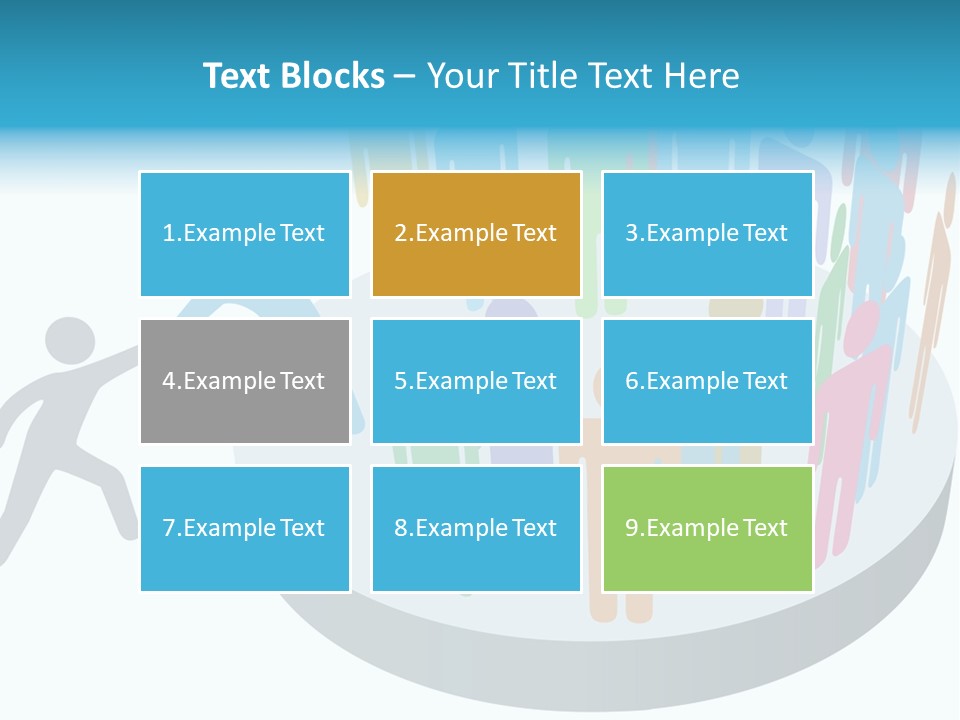Group Together People PowerPoint Template