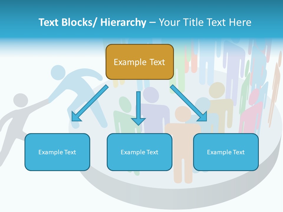 Group Together People PowerPoint Template