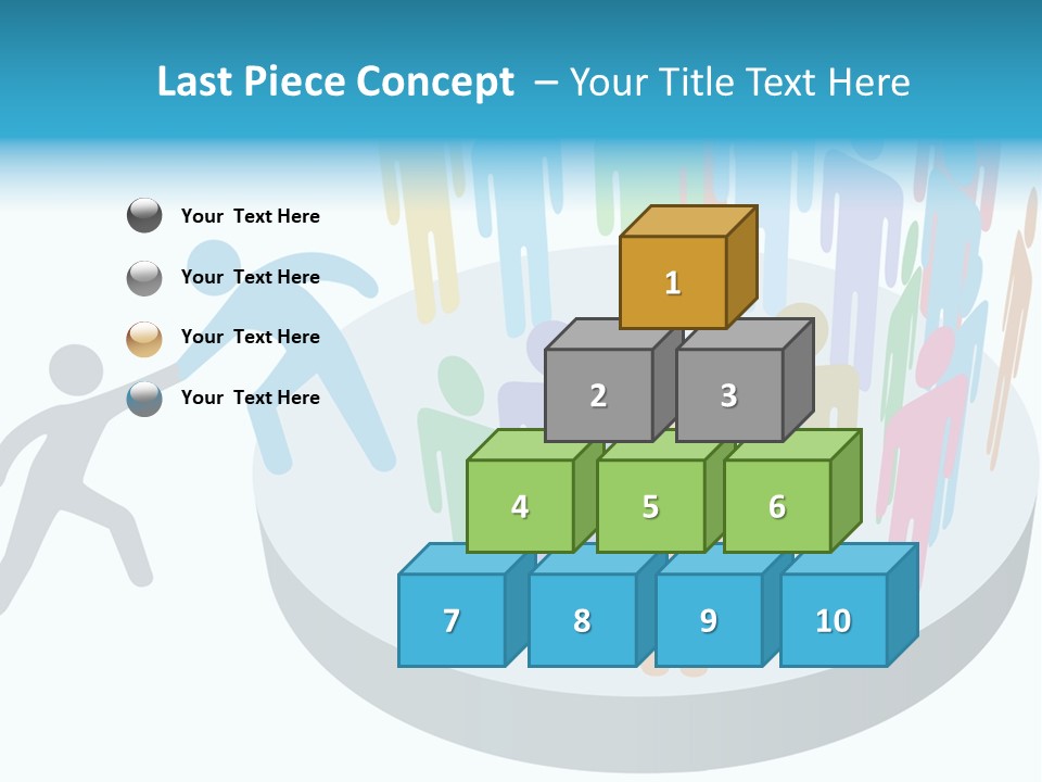 Group Together People PowerPoint Template