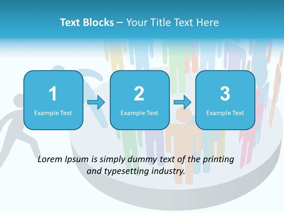 Group Together People PowerPoint Template