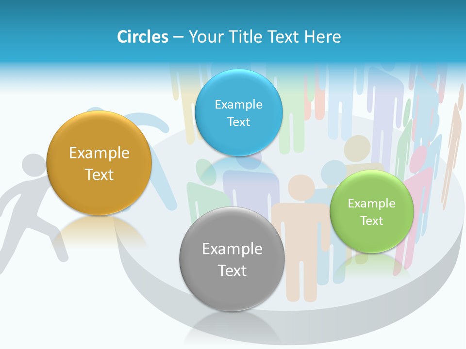 Group Together People PowerPoint Template