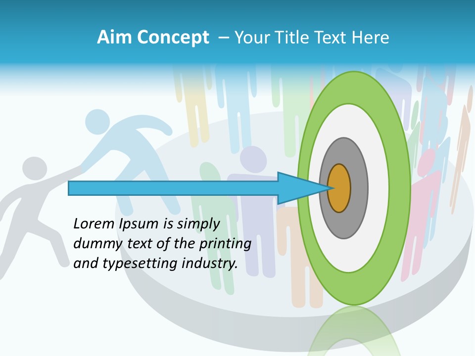 Group Together People PowerPoint Template