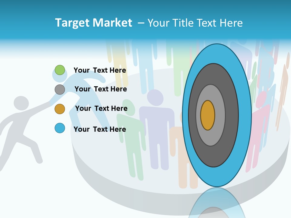 Group Together People PowerPoint Template