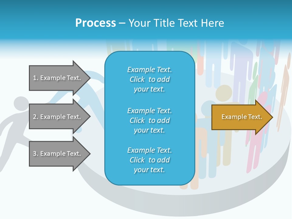 Group Together People PowerPoint Template