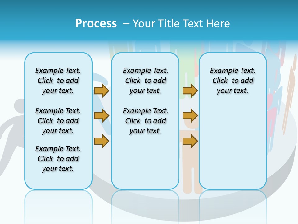 Group Together People PowerPoint Template
