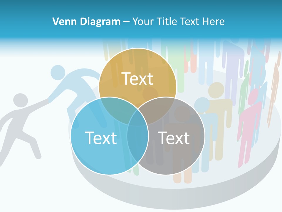 Group Together People PowerPoint Template