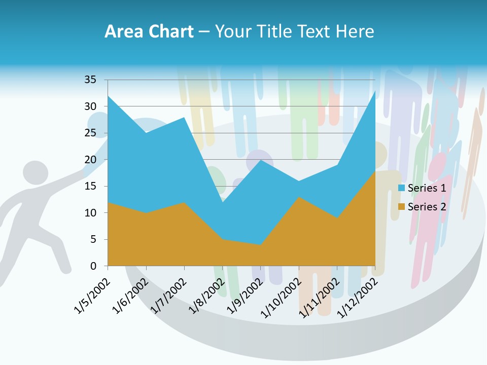 Group Together People PowerPoint Template