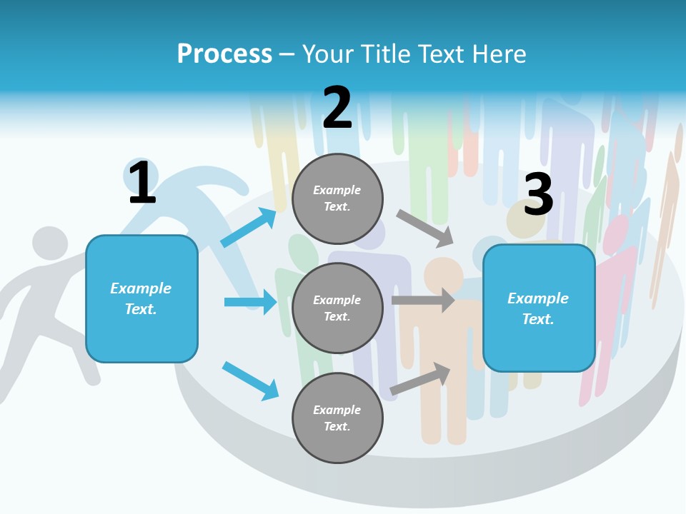 Group Together People PowerPoint Template