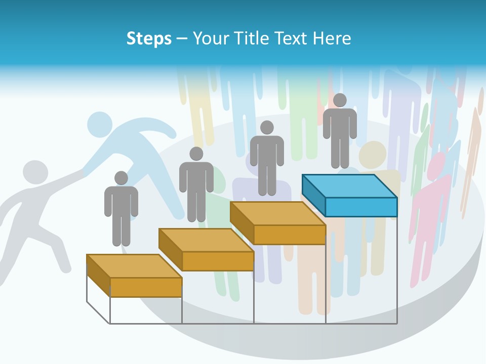 Group Together People PowerPoint Template