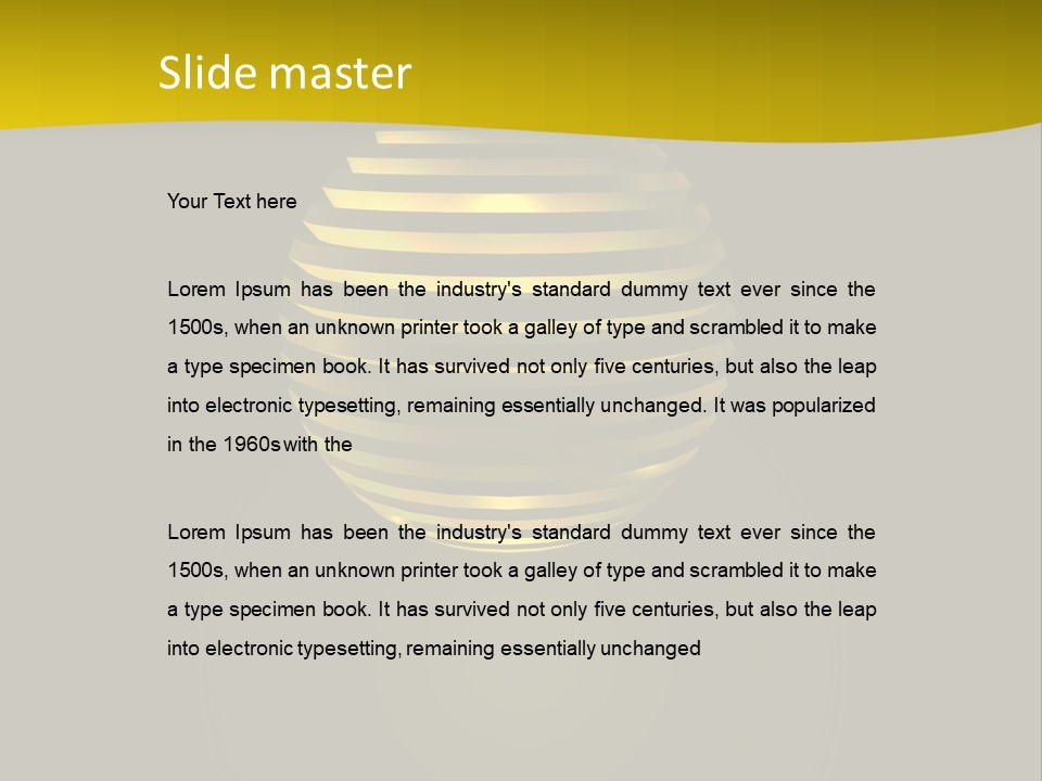 Onion Energy Black PowerPoint Template