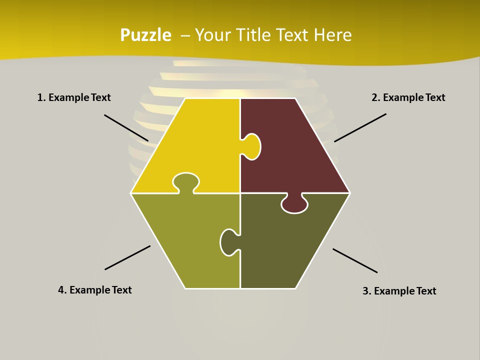 Onion Energy Black PowerPoint Template