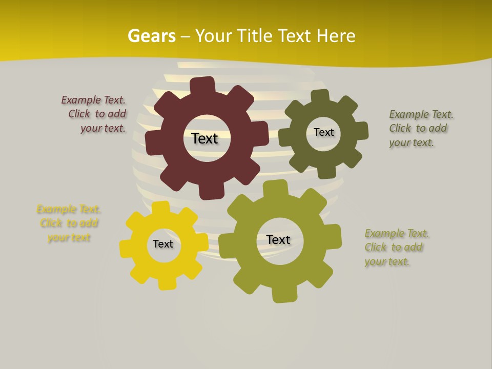 Onion Energy Black PowerPoint Template