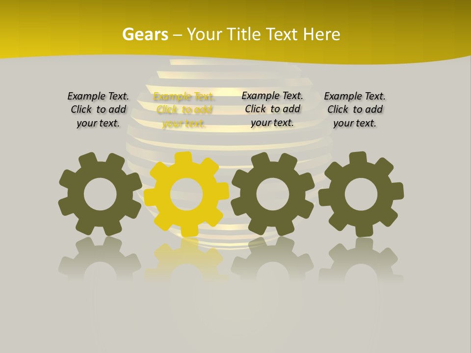 Onion Energy Black PowerPoint Template