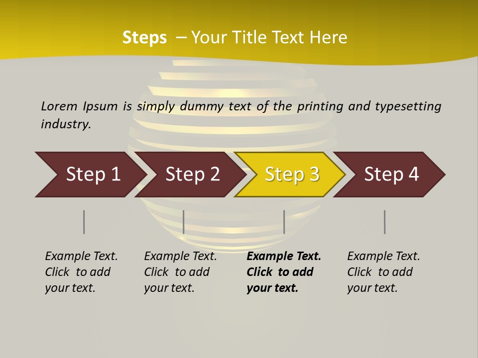 Onion Energy Black PowerPoint Template