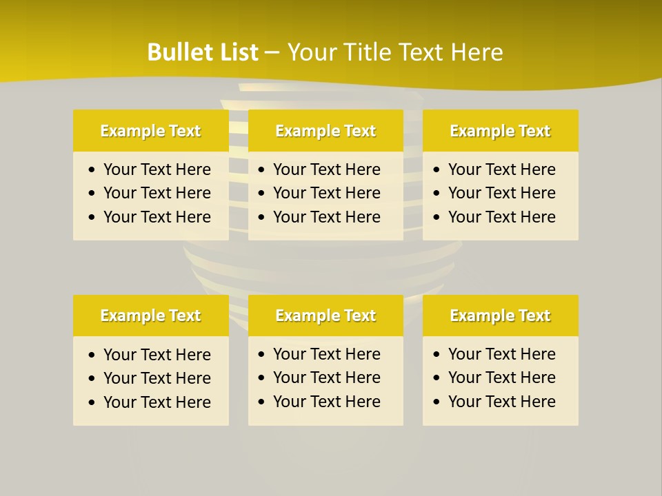 Onion Energy Black PowerPoint Template