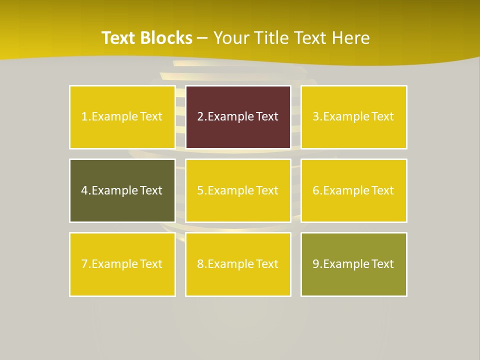 Onion Energy Black PowerPoint Template