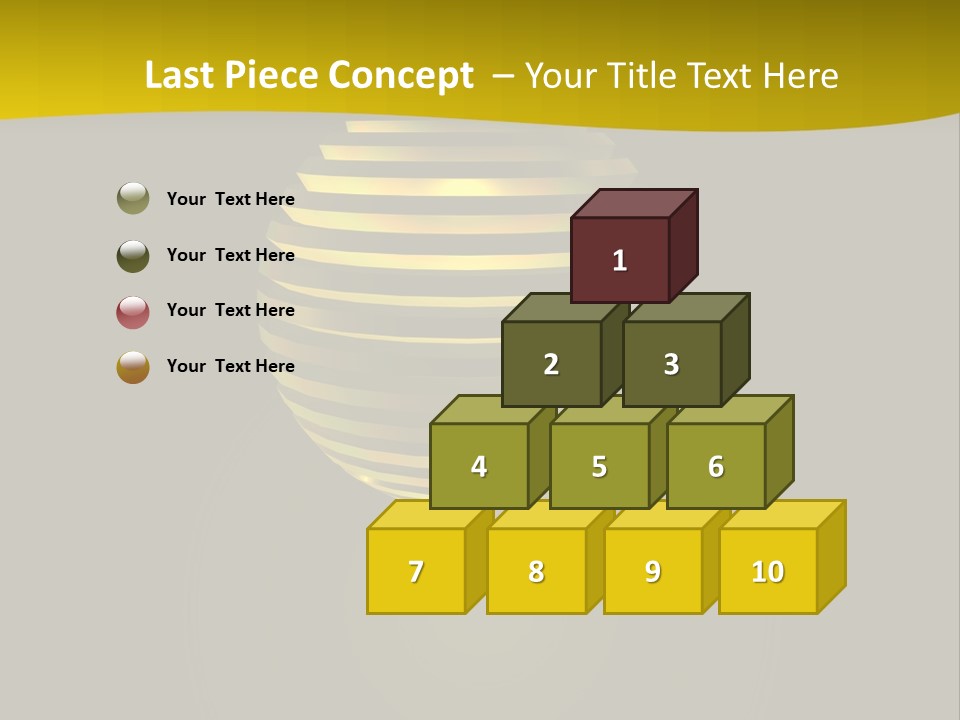 Onion Energy Black PowerPoint Template