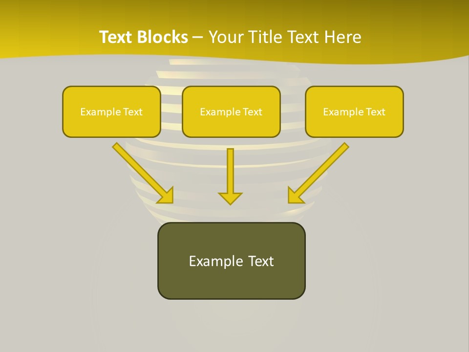 Onion Energy Black PowerPoint Template
