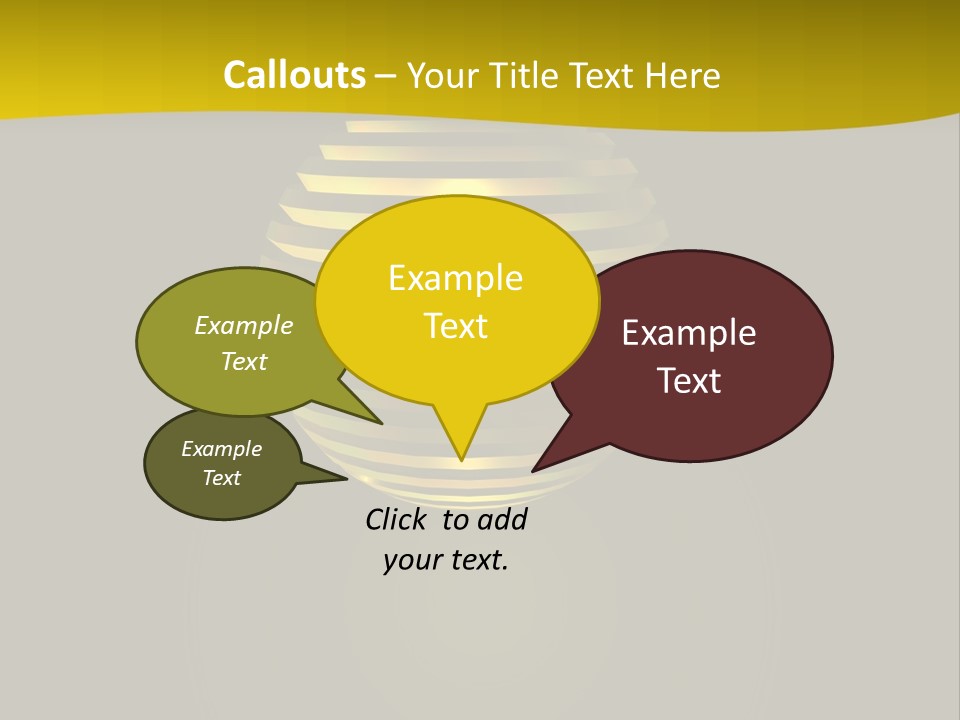 Onion Energy Black PowerPoint Template