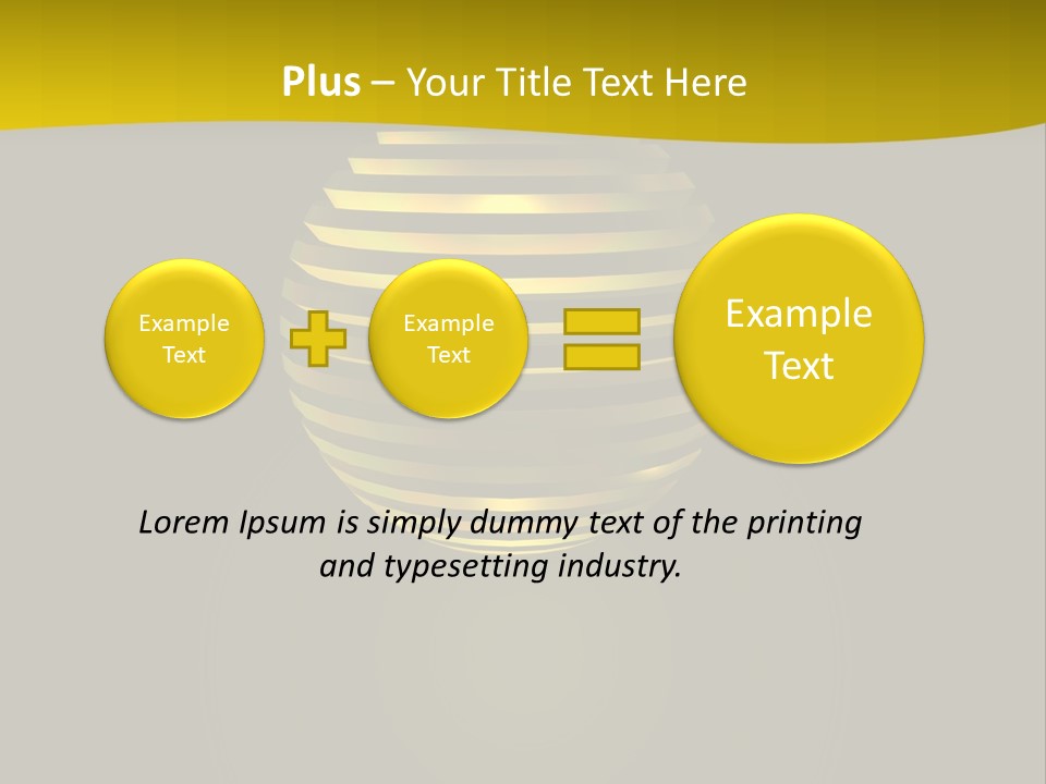 Onion Energy Black PowerPoint Template