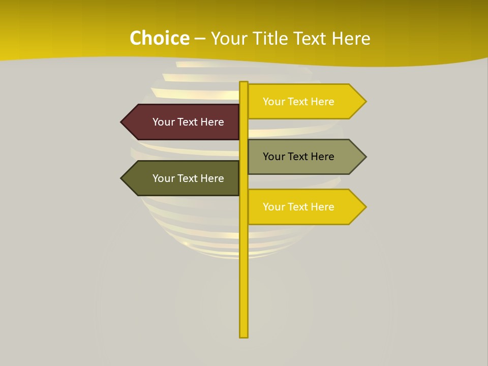 Onion Energy Black PowerPoint Template