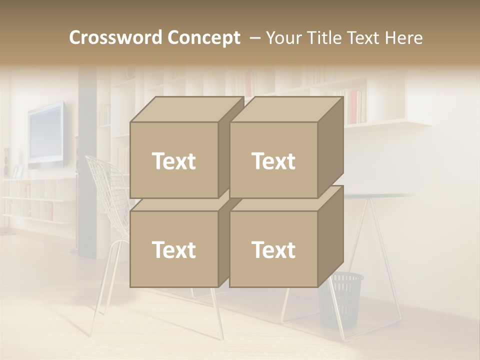 Modern Design Space PowerPoint Template