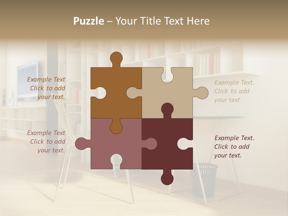 Modern Design Space PowerPoint Template