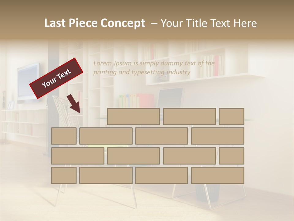 Modern Design Space PowerPoint Template