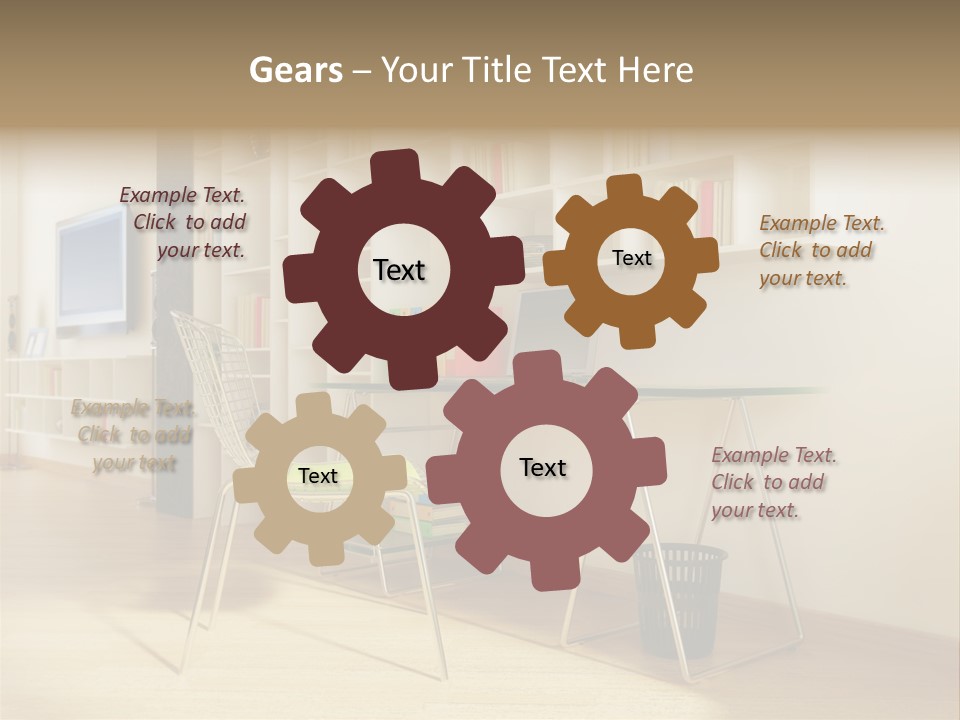 Modern Design Space PowerPoint Template