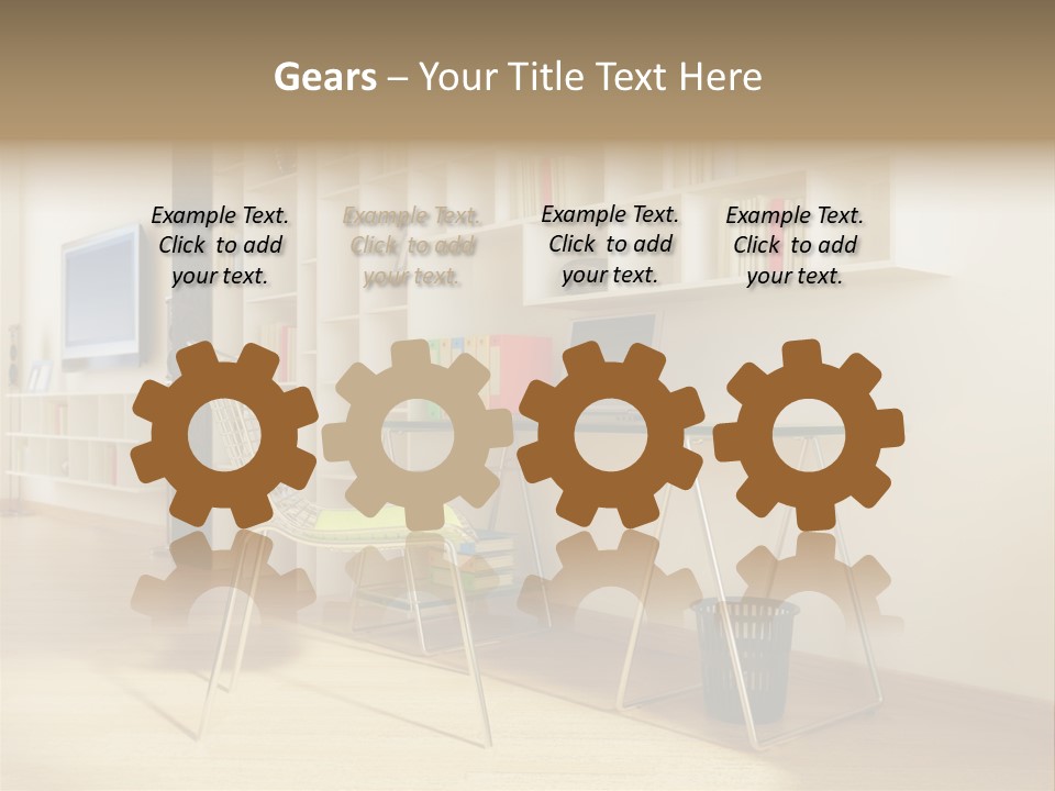 Modern Design Space PowerPoint Template