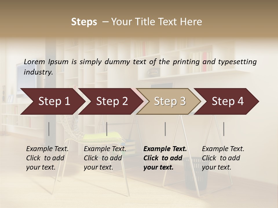 Modern Design Space PowerPoint Template