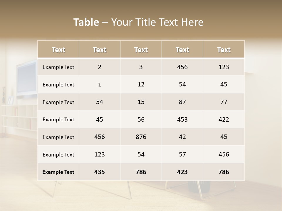 Modern Design Space PowerPoint Template
