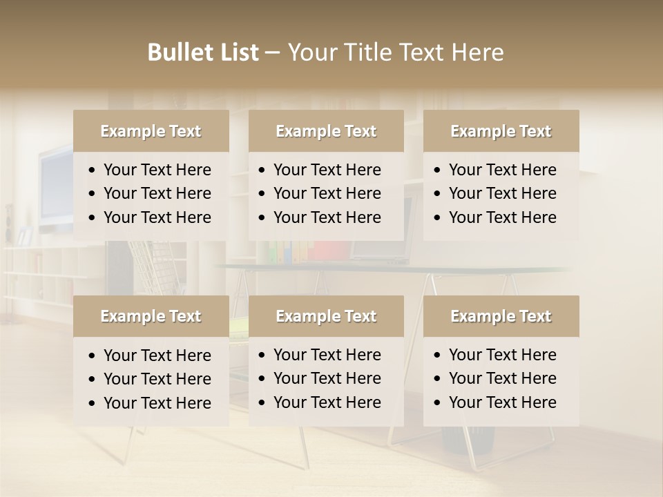Modern Design Space PowerPoint Template