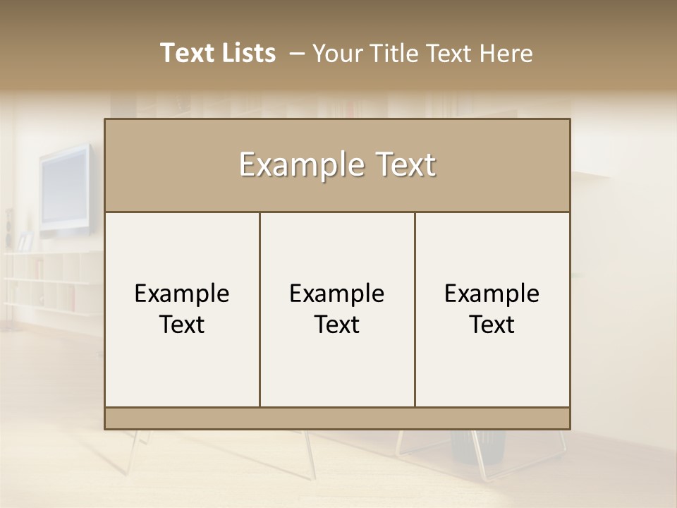 Modern Design Space PowerPoint Template