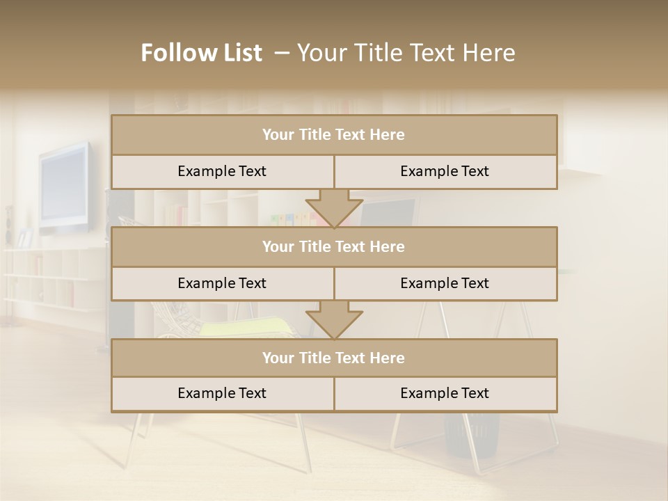 Modern Design Space PowerPoint Template