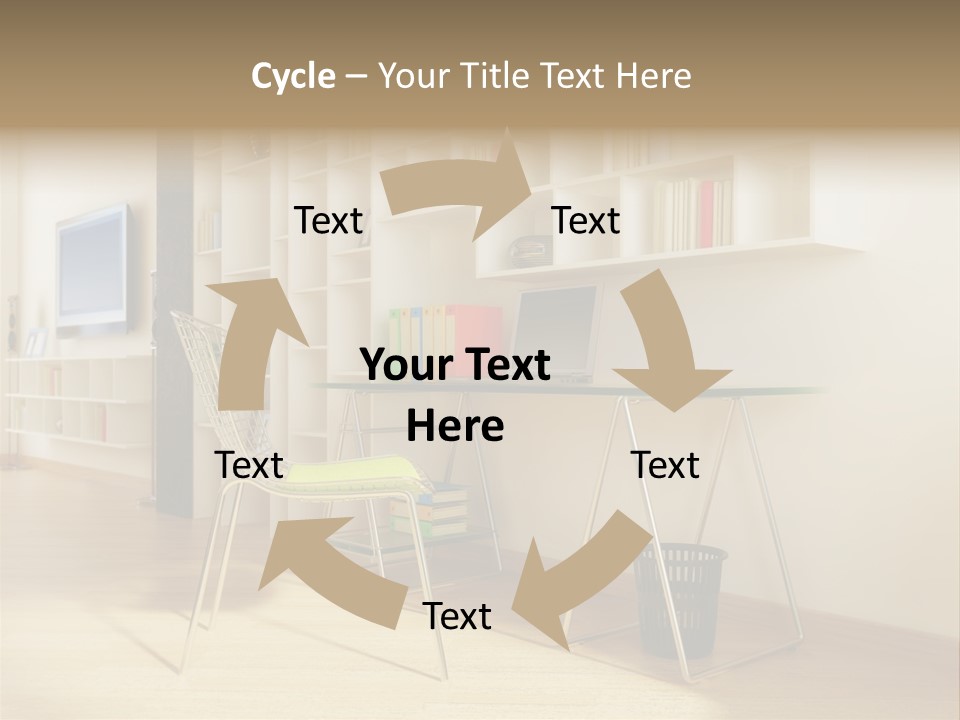 Modern Design Space PowerPoint Template