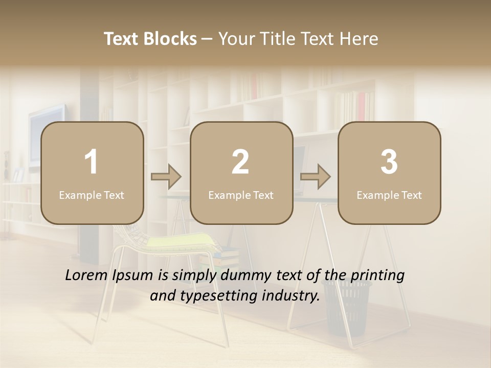 Modern Design Space PowerPoint Template