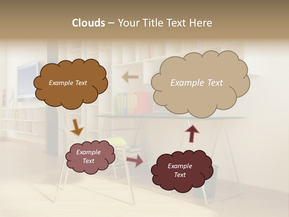 Modern Design Space PowerPoint Template