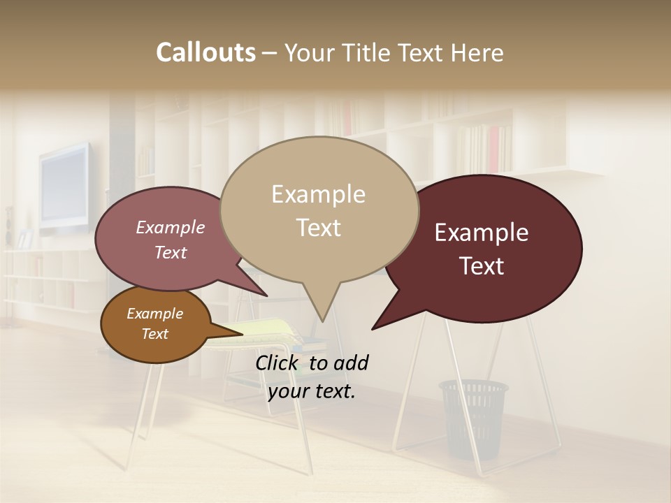 Modern Design Space PowerPoint Template
