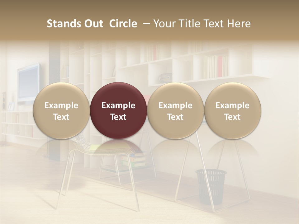 Modern Design Space PowerPoint Template