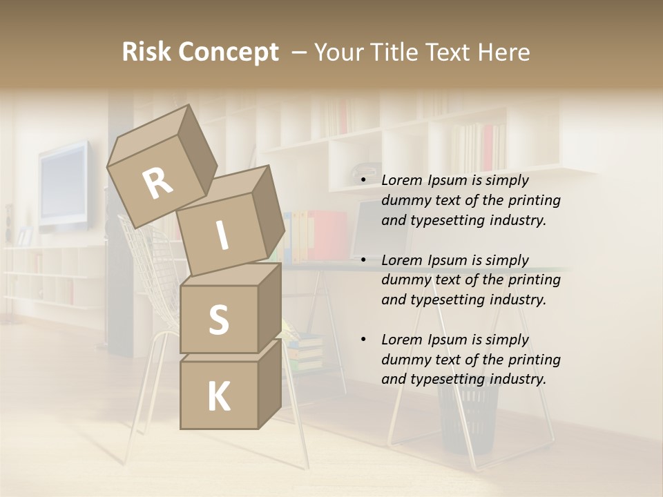 Modern Design Space PowerPoint Template